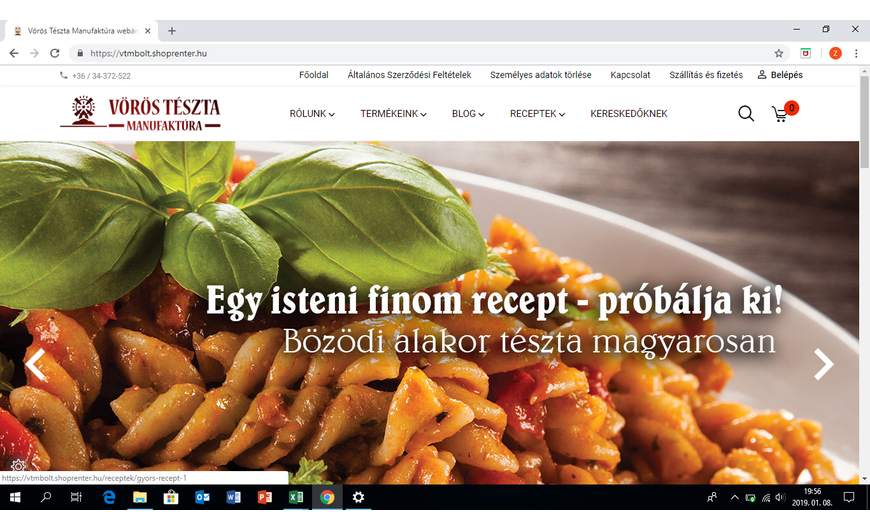 Webshopunkból is rendelhet